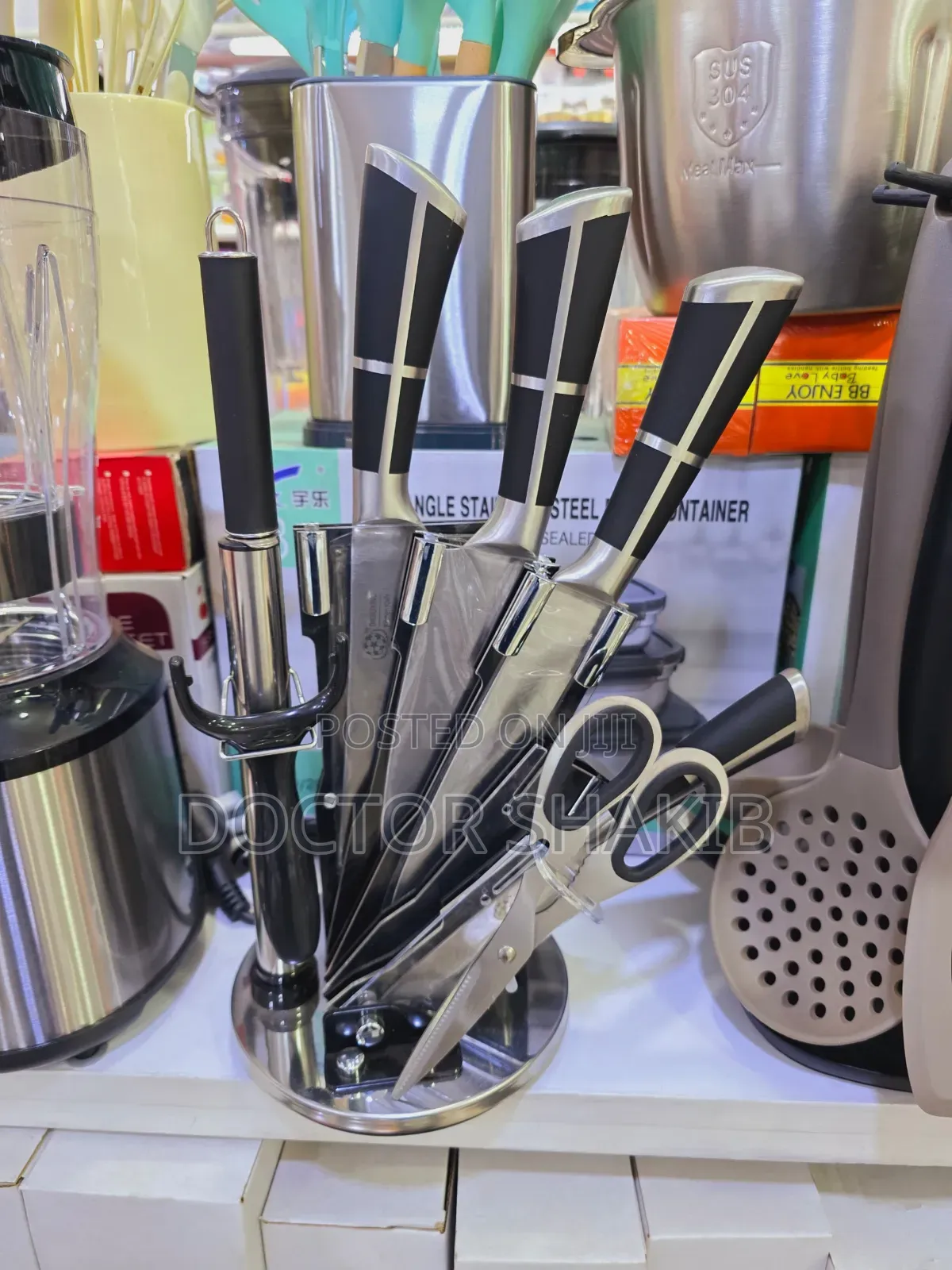 New Affordable Professional Chef's Kitchen Knife Set