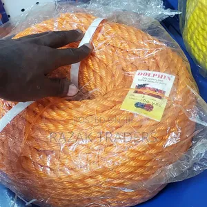 Twist Rope Orange Twisted Nylon Ropes 12mm and 100meters