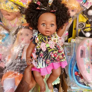12 Inch Newborn Baby Dolls, African American Baby Black