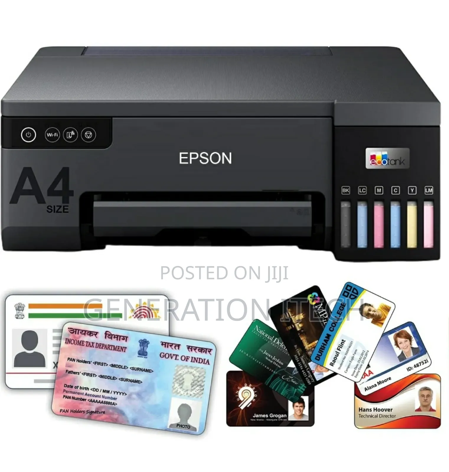 Eco Tank L8050 Epson Printer for Photos, Plastic Cards CDS