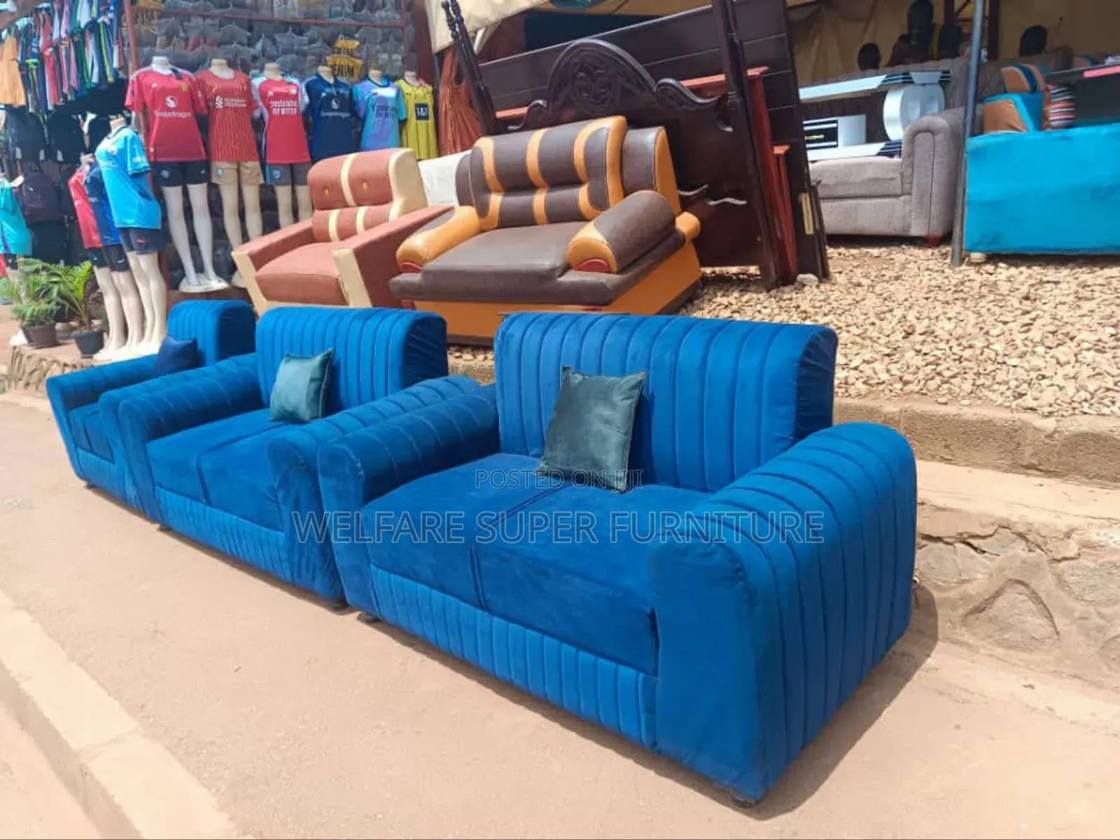 Light Blue Chairs