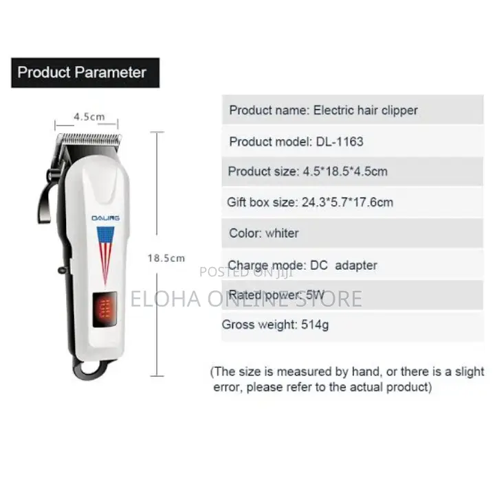 Sokany Professional Electric Hair Clipper