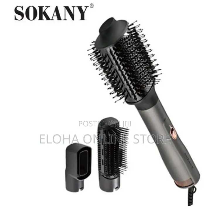 Sokany Sd-Sokany SD-1934 Rotating Hair Dryer and Brush,