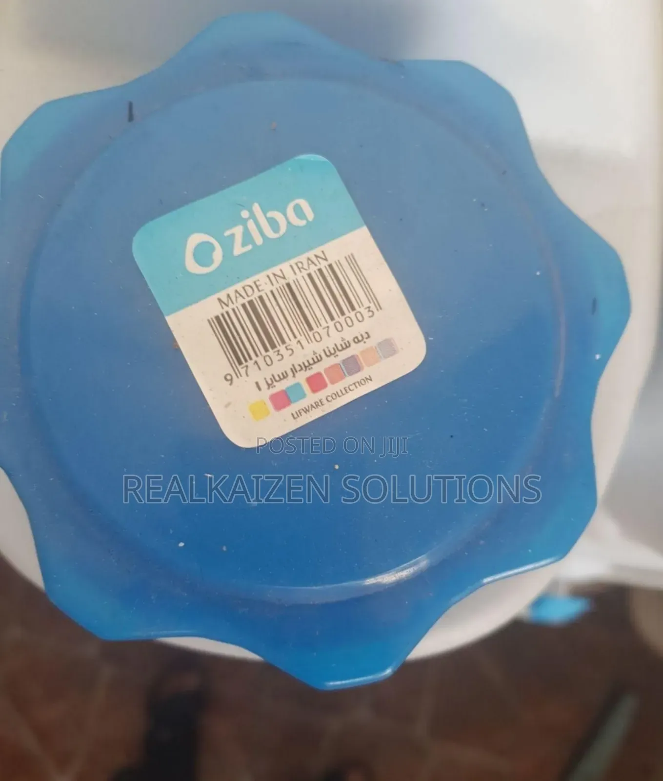 Iran OZIBA 20L Plastic White |Liquid |Water |Milk |Jerrycan