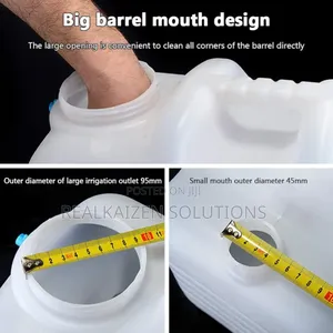Iran OZIBA 20L Plastic White |Liquid |Water |Milk |Jerrycan