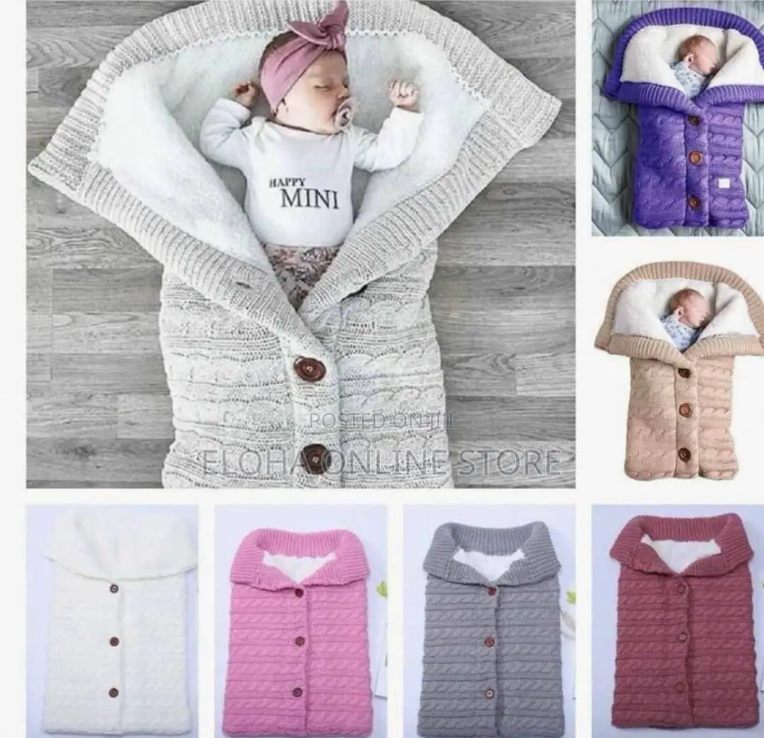 Baby Knit Swaddle Wrap Swaddling Blanket