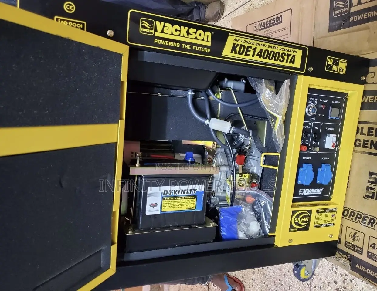 Silent Generator(Vackson) 7.5kva