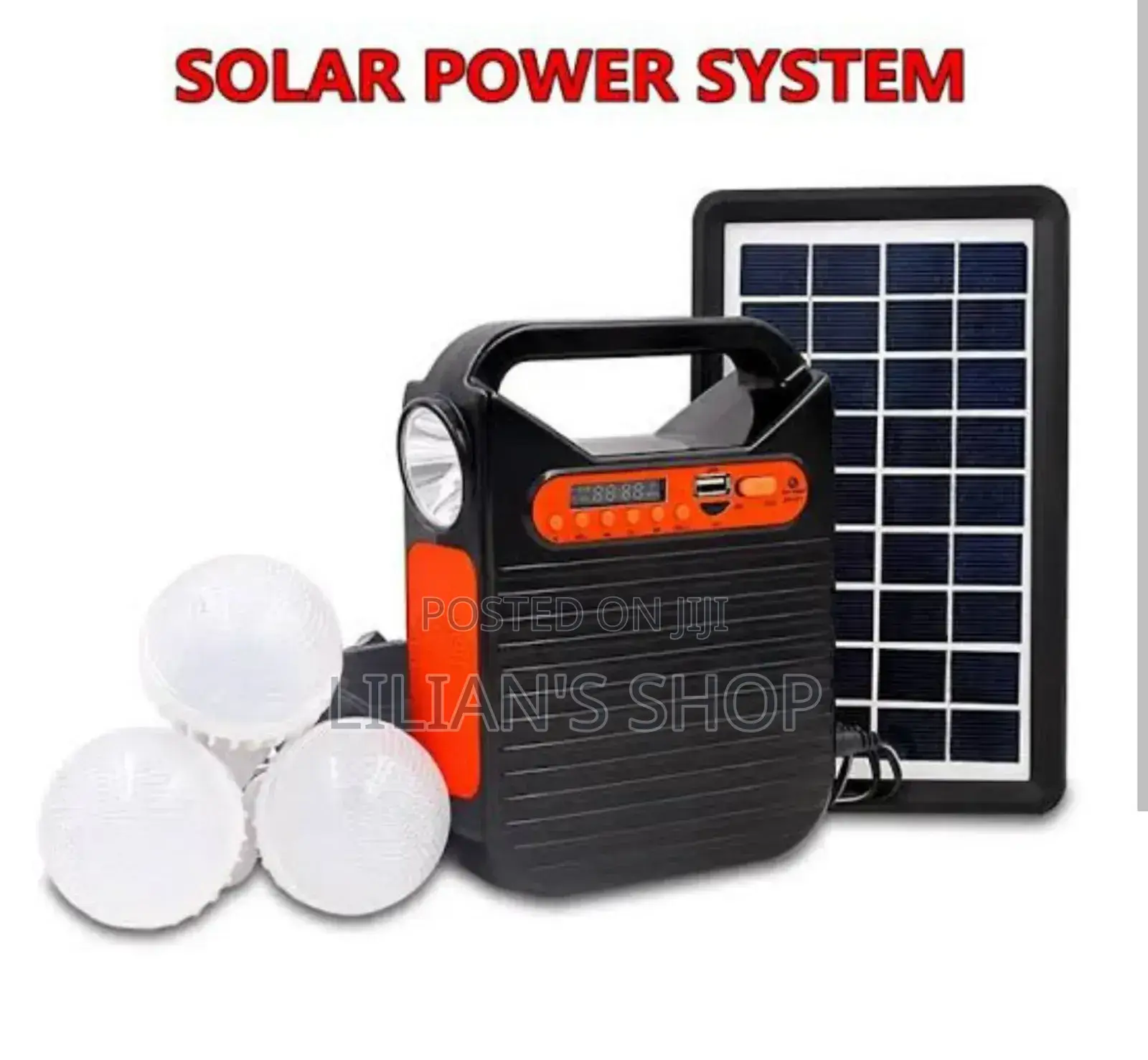 Easy Power Mini Lighting System With Radio Usb Cable