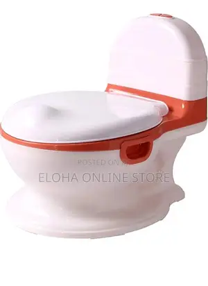Kids Baby Plastic Toilet Training Potty Chair With Cover