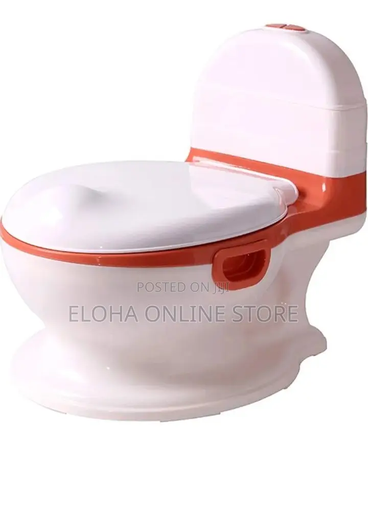 Kids Baby Plastic Toilet Training Potty Chair With Cover