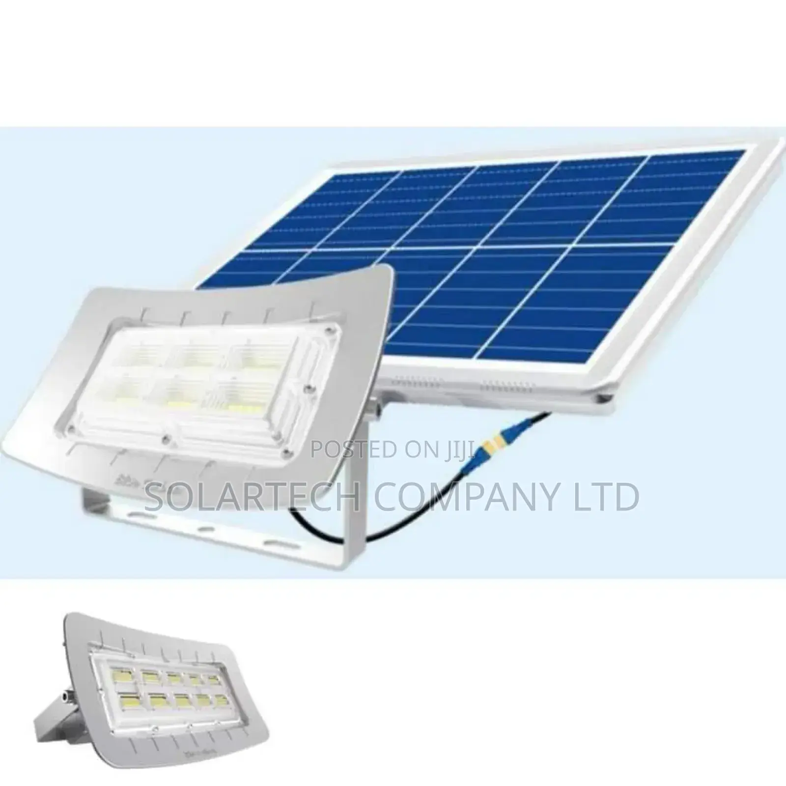 2.0 Blue Carbon Solar Radar Flood Lights/ 50W Panel.