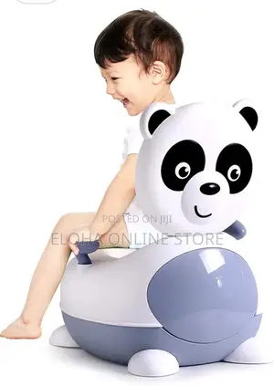 Children's Potty Training Toilet With Bowl Panda Design