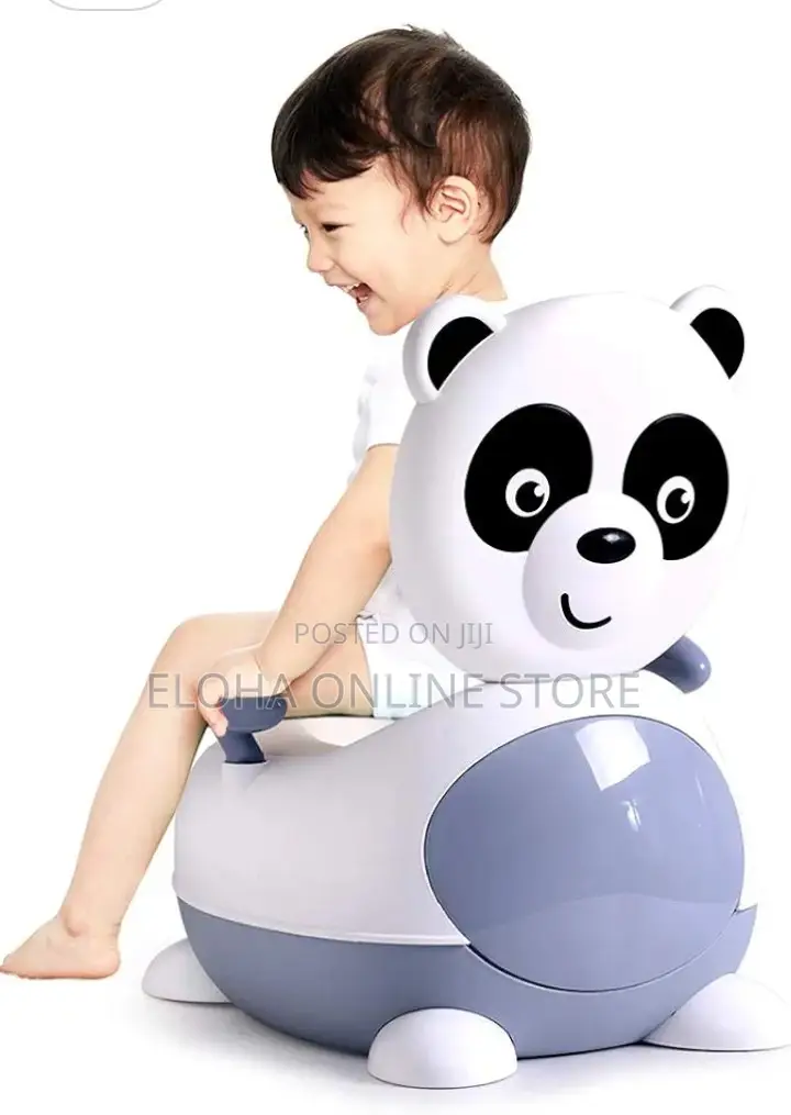 Children's Potty Training Toilet With Bowl Panda Design