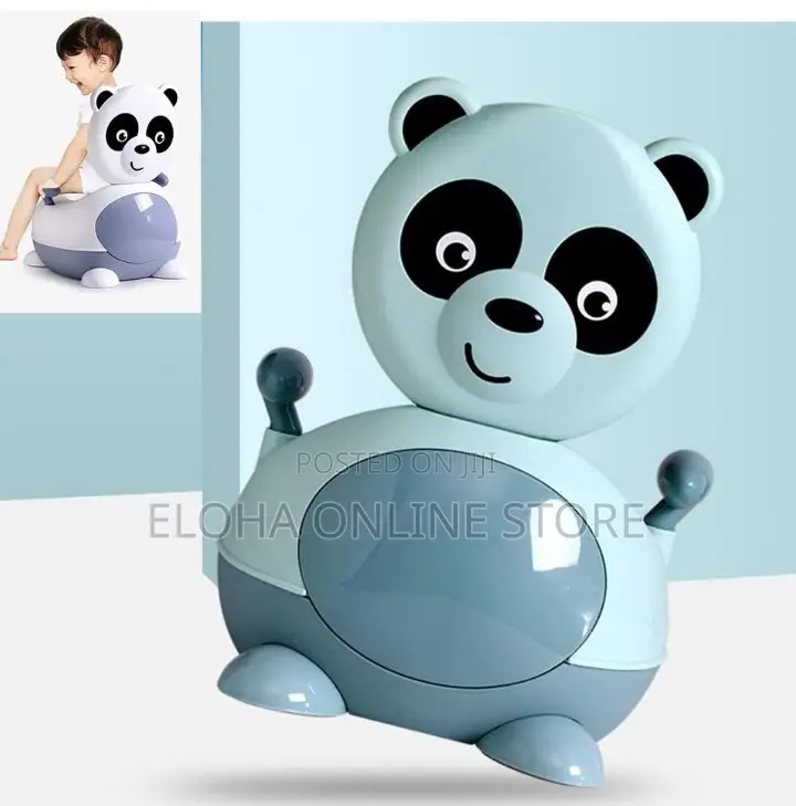 Children's Potty Training Toilet With Bowl Panda Design