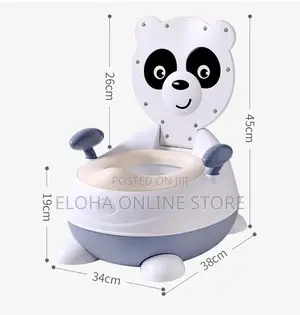 Children's Potty Training Toilet With Bowl Panda Design