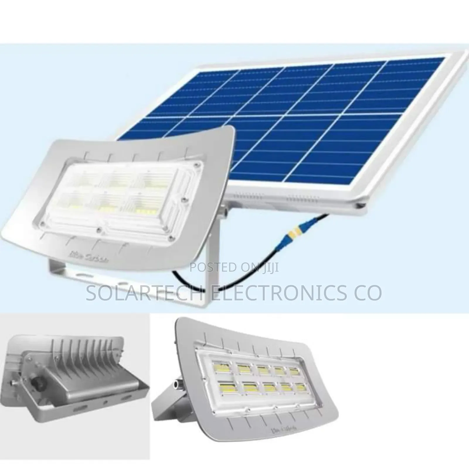 2.0/200w Blue Carbon Radar Solar Flood Lights JNT