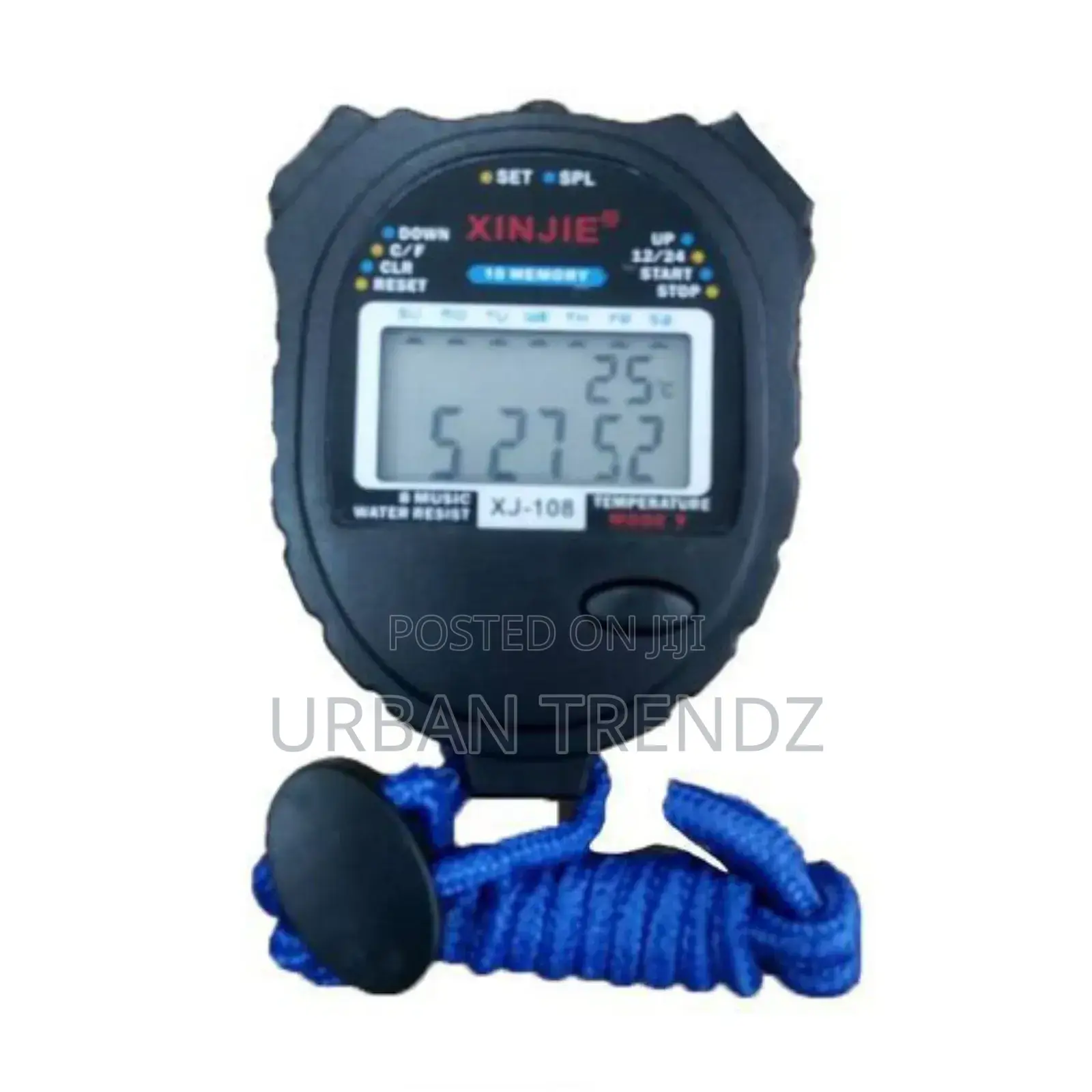 Digital Stop Watch to Use for Sports/Color Varies-Black