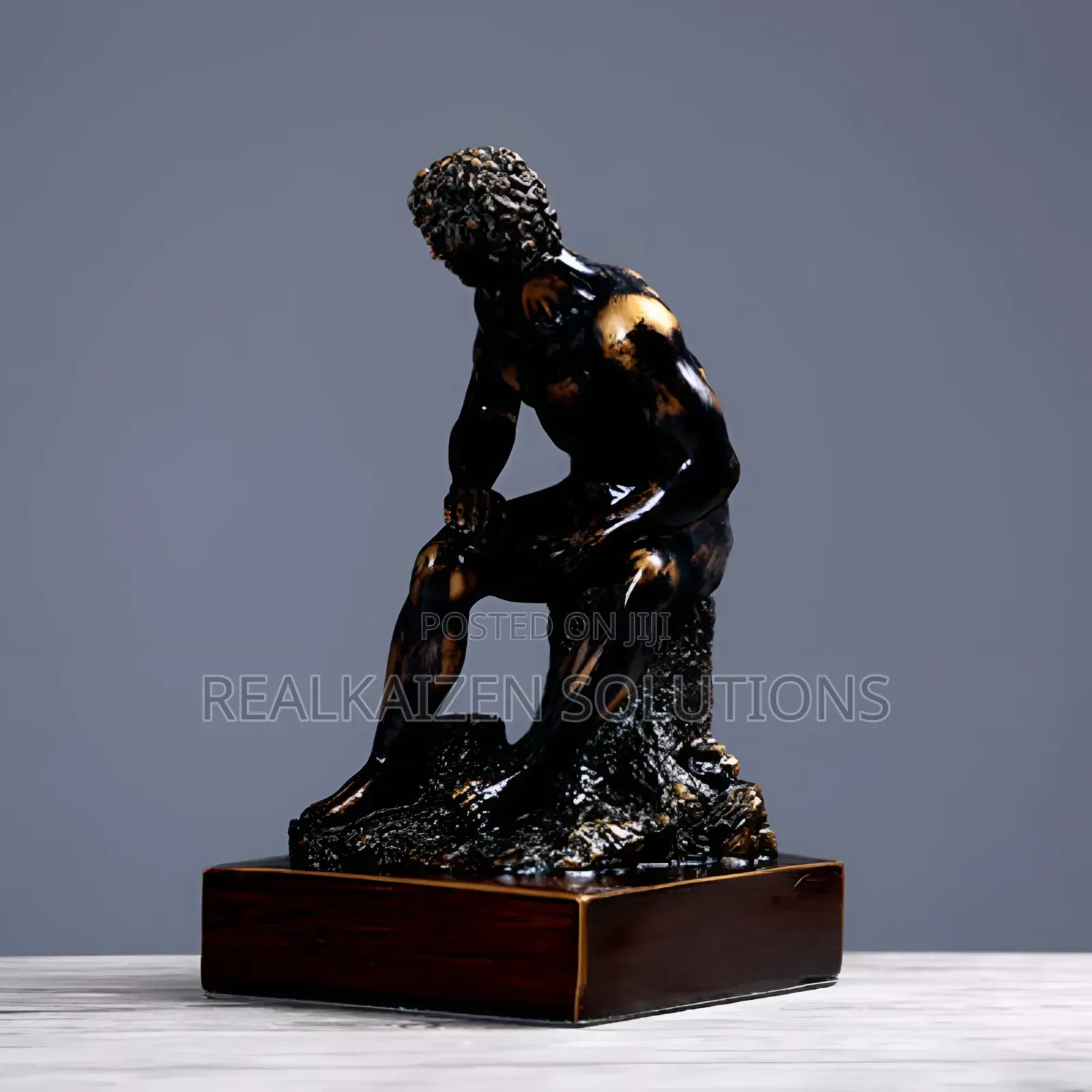 Rodin Statue
The THINKER Meditator Greek Resin Sculpture