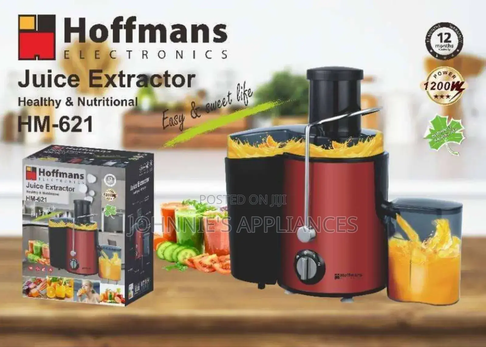 Hoffman Electric Juice Extractor Healthy