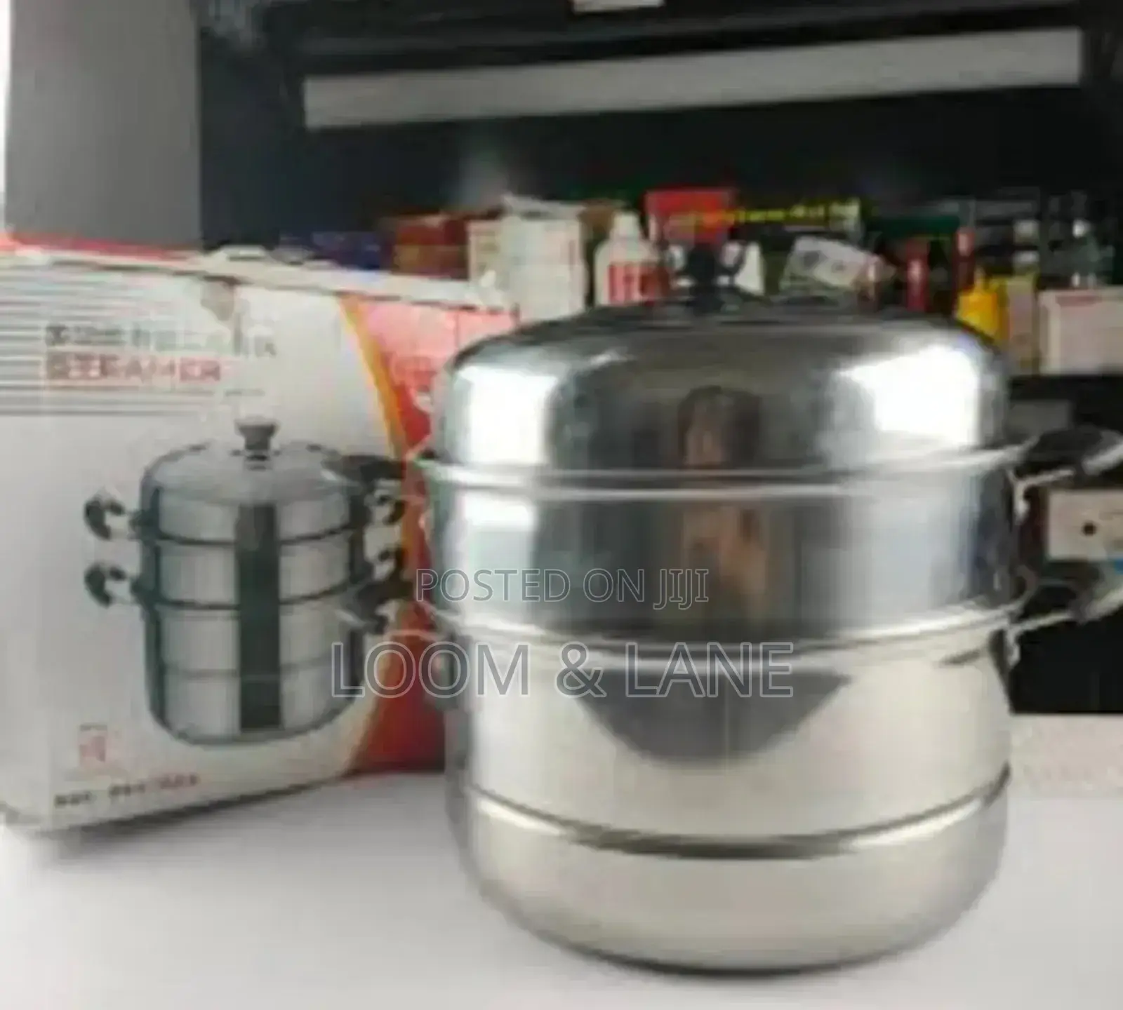 2tier Stainless Steel Steam Pot/Soup Pot