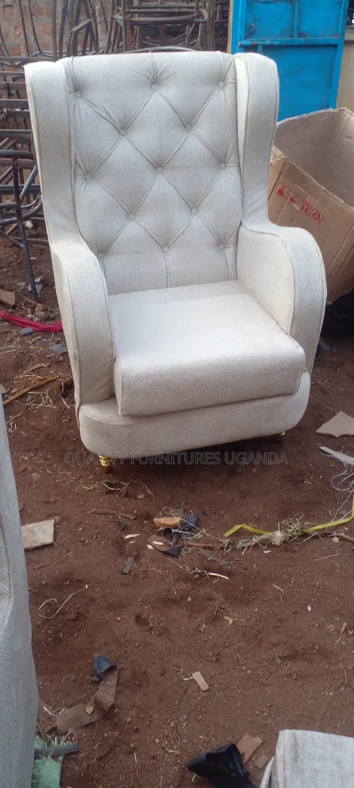 Single Seater Chesterfield Sofa Seat on Order