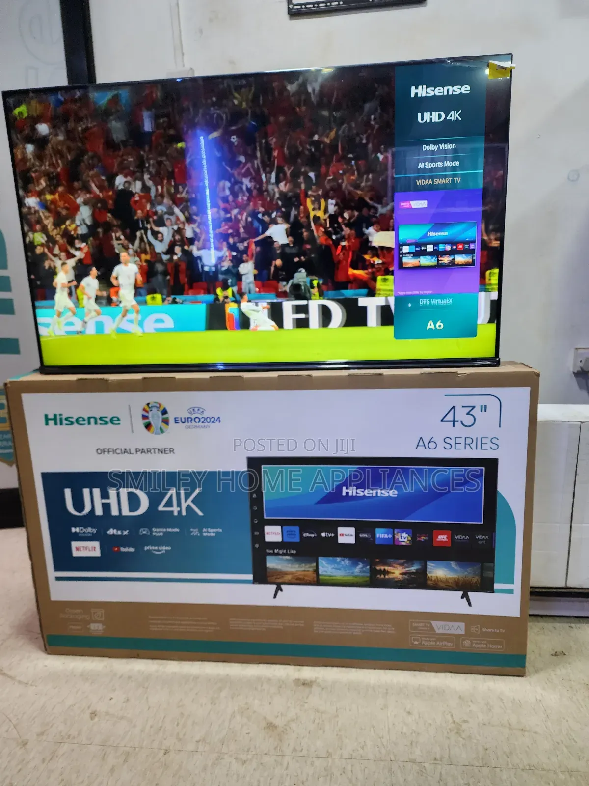Hisense Uhd 43inches Smart TV