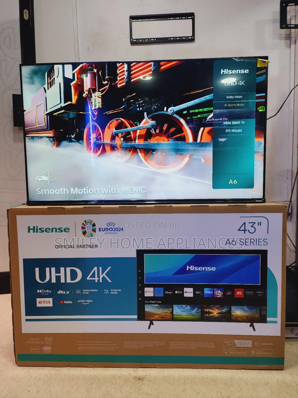 Hisense Uhd 43inches Smart TV