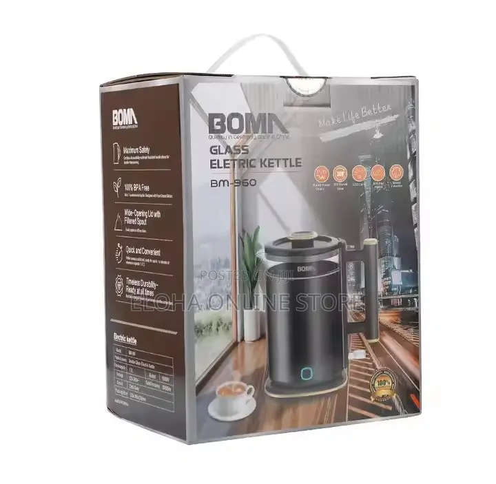 Boma Glass Electric Kettle
