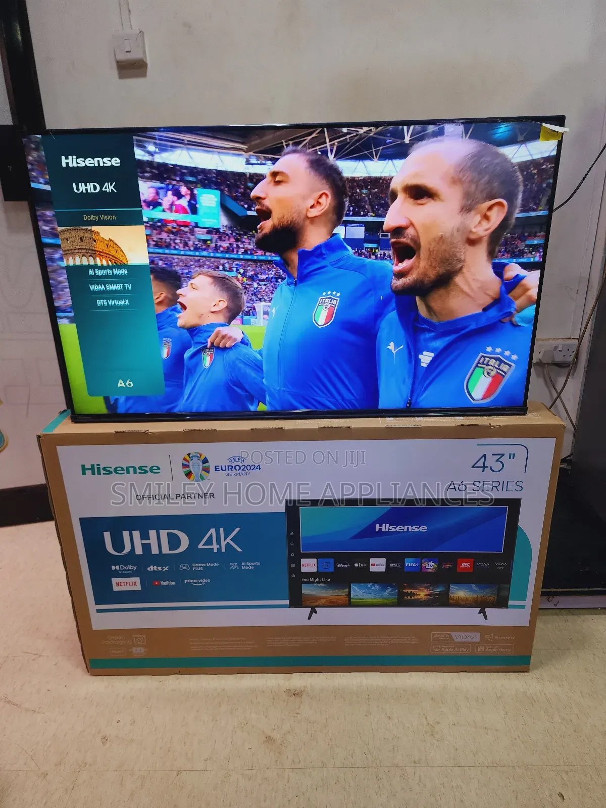 New Discounted UHD Hisense 43inches Smart Tv