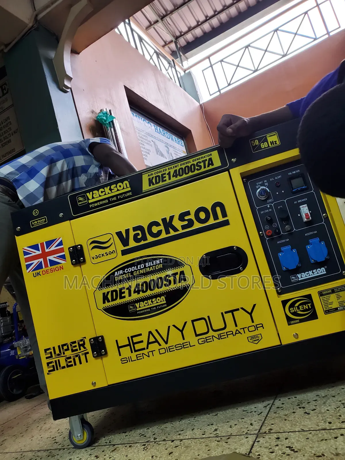 7kva Silent Diesel Generator Vackson