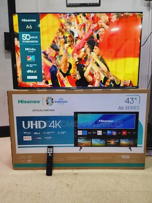 Restocked Hisense A6series Smart Tv 43inches