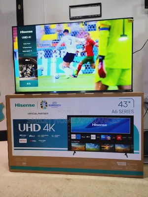 Restocked Hisense A6series Smart Tv 43inches