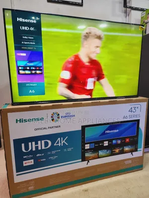 New Look Hisense A6 Series 43inches Smart Tv