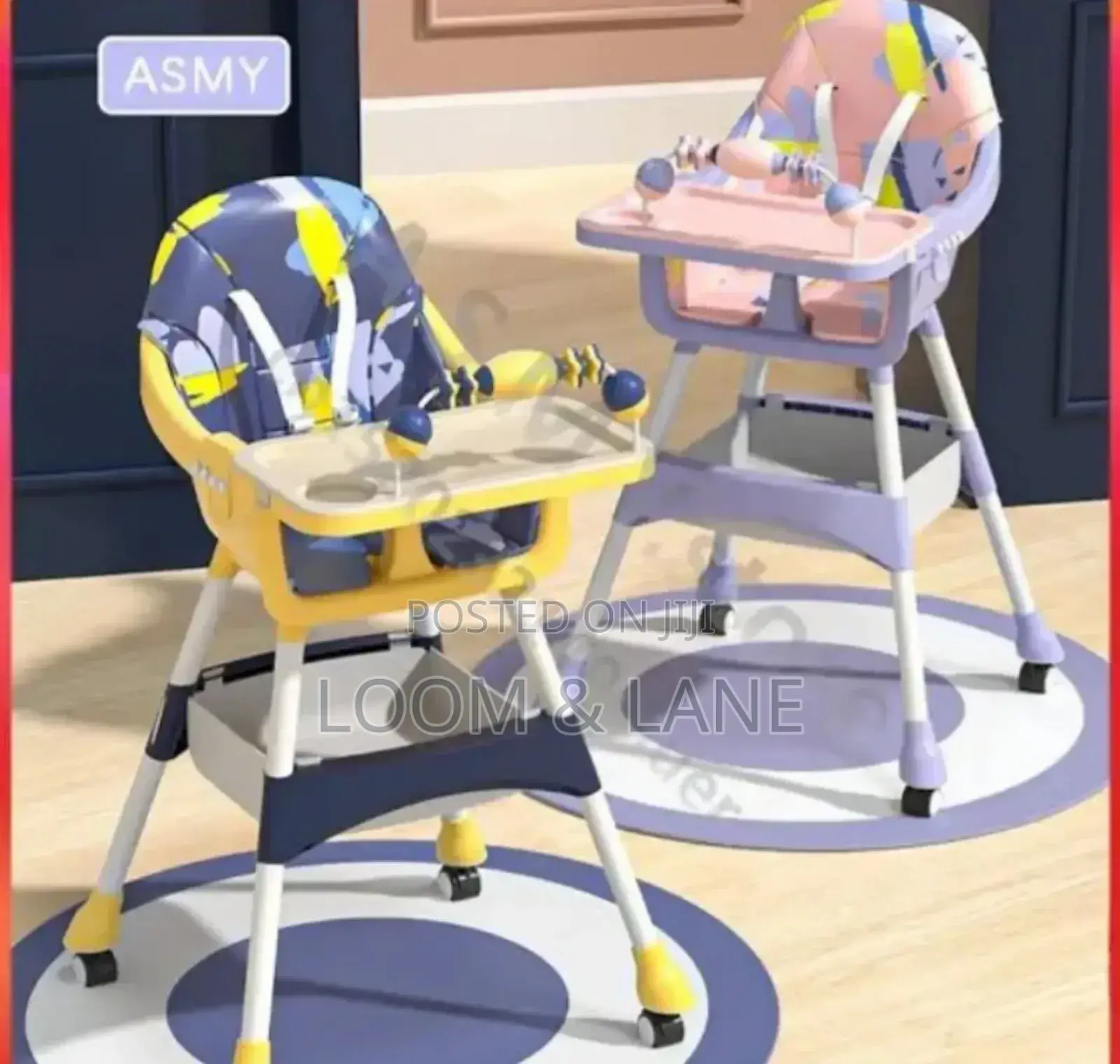 Portable 2in1 Baby High Chair