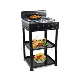 Saachi 4 Burners Gas Stove With Shelves