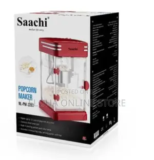 Saachi Popcorn Maker Popper Machine- Multi-Colour