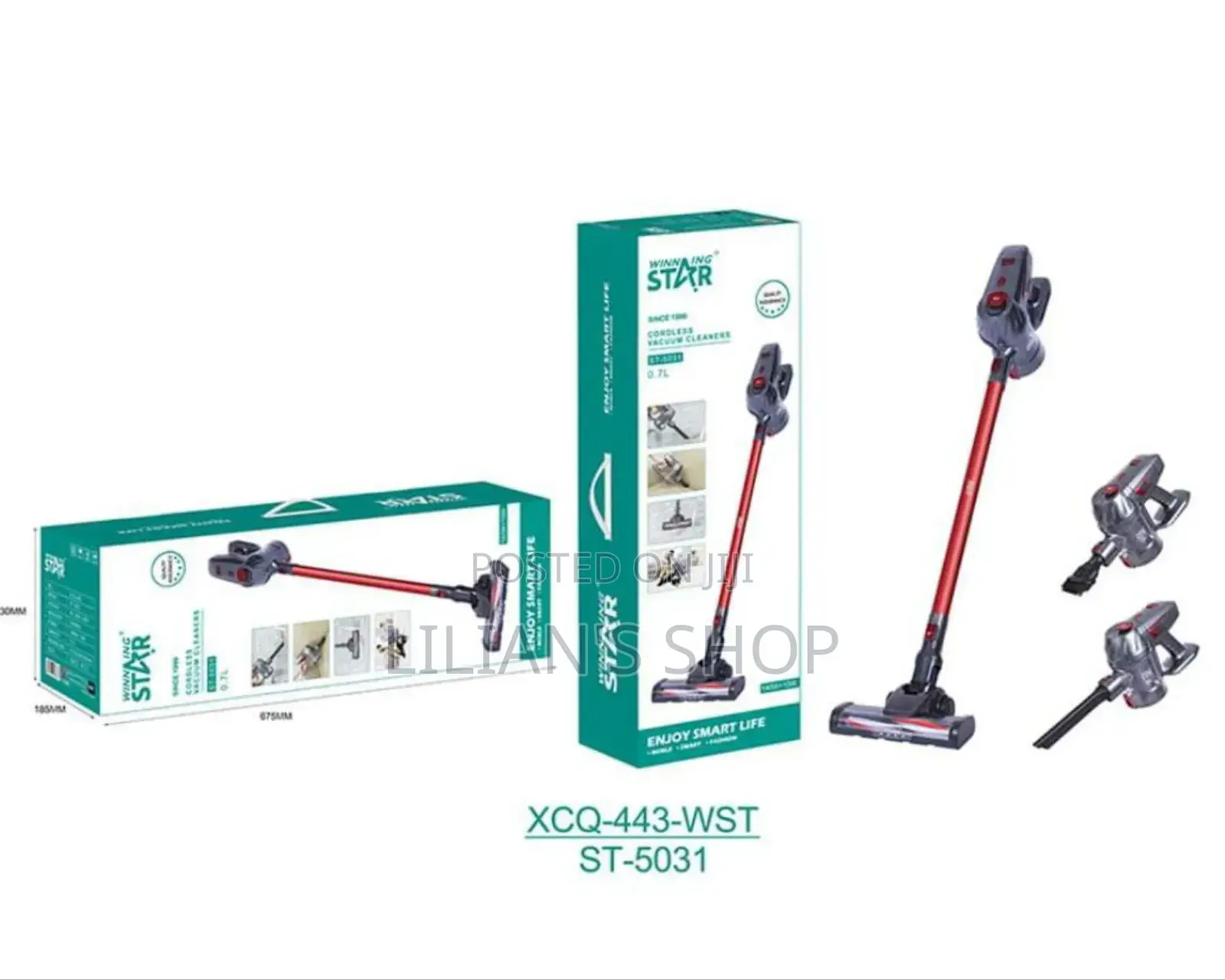 Winning Star Cordless Suction Stick