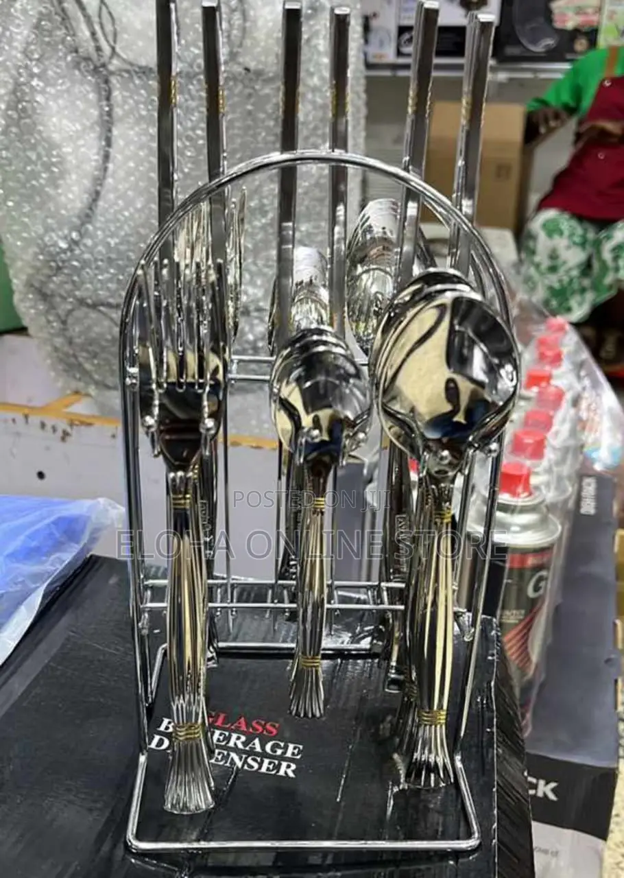 24pcs Cutlery Set/Forks and Spoons
