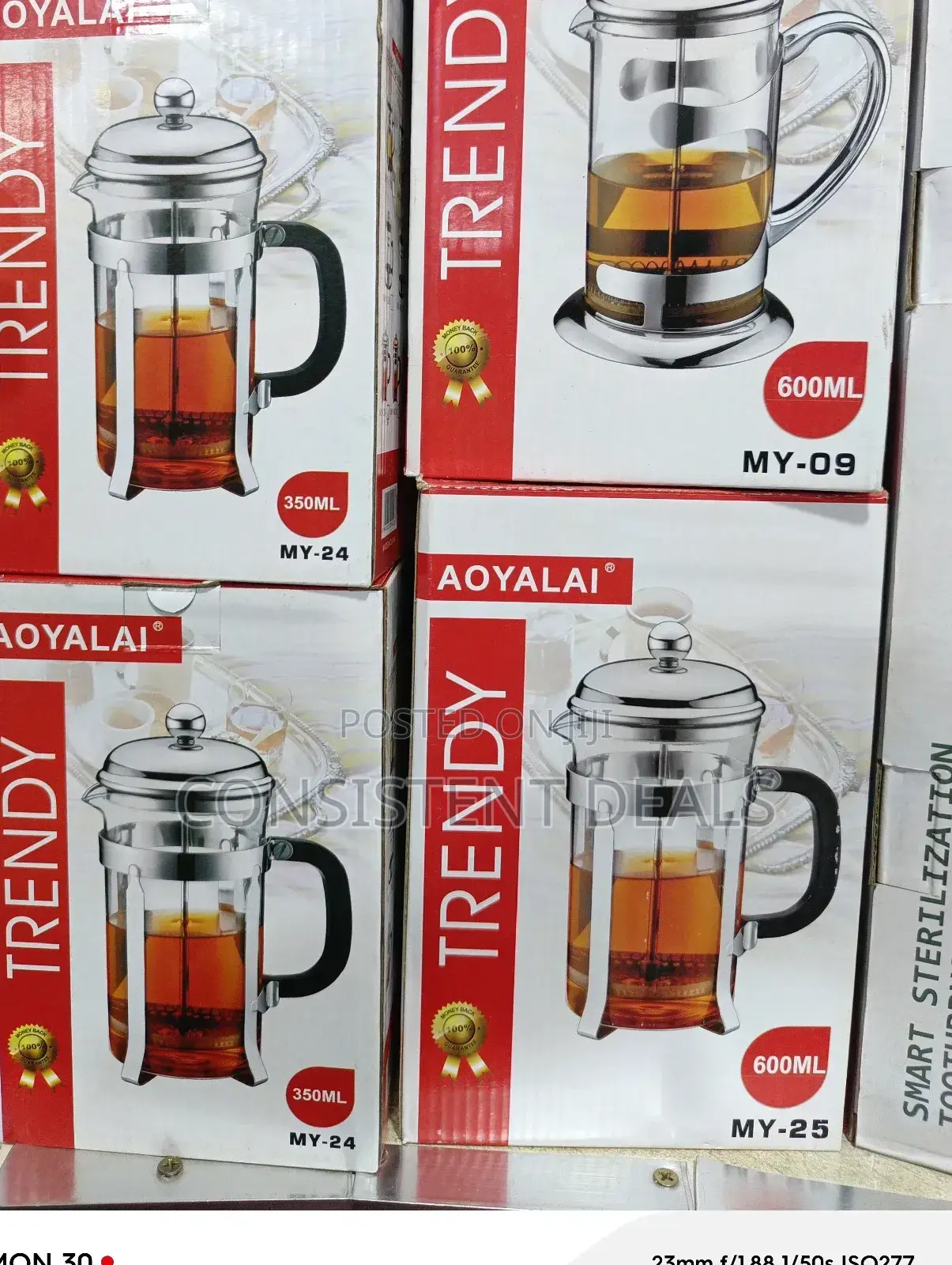 Stainless Steel French Press Coffee Espresso Tea Maker
