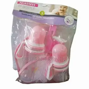 Baby Mommy 5 PCS Baby Set With Bib/Earbuds/Bottles