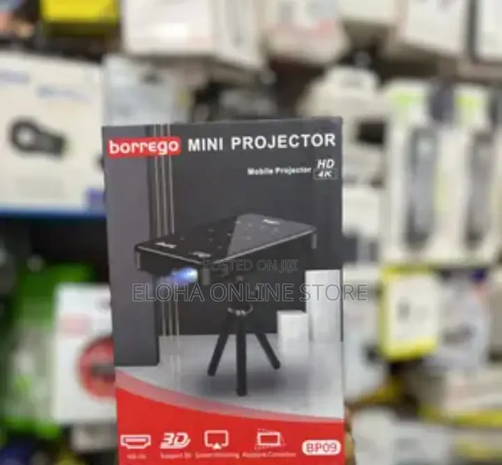 Borrego Bp09 Mini Projector Borrego Ultra HD Bp09