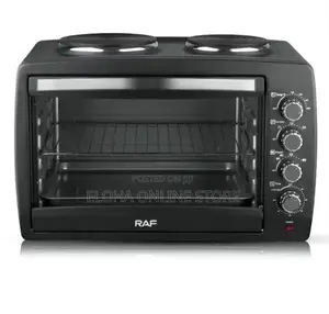 Hoffmans 55 Litres Electric Oven With 2 Hotplates
