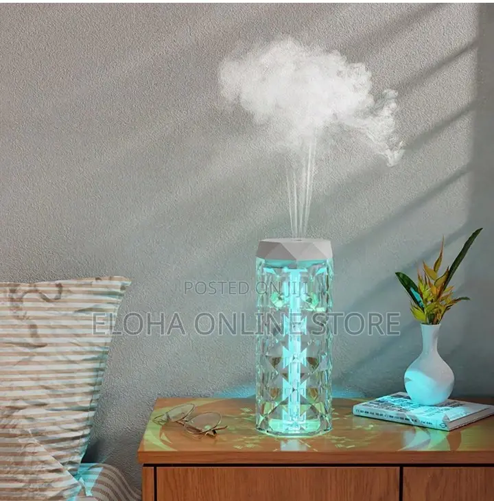 Portable Intelligent Air Humidifier With Multi Led Colours