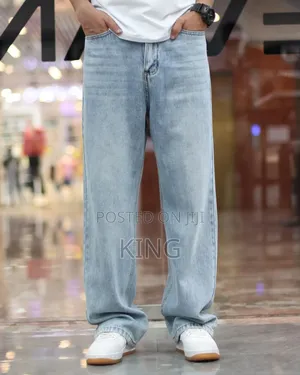 Photo - Pale Blue Distressed Jeans