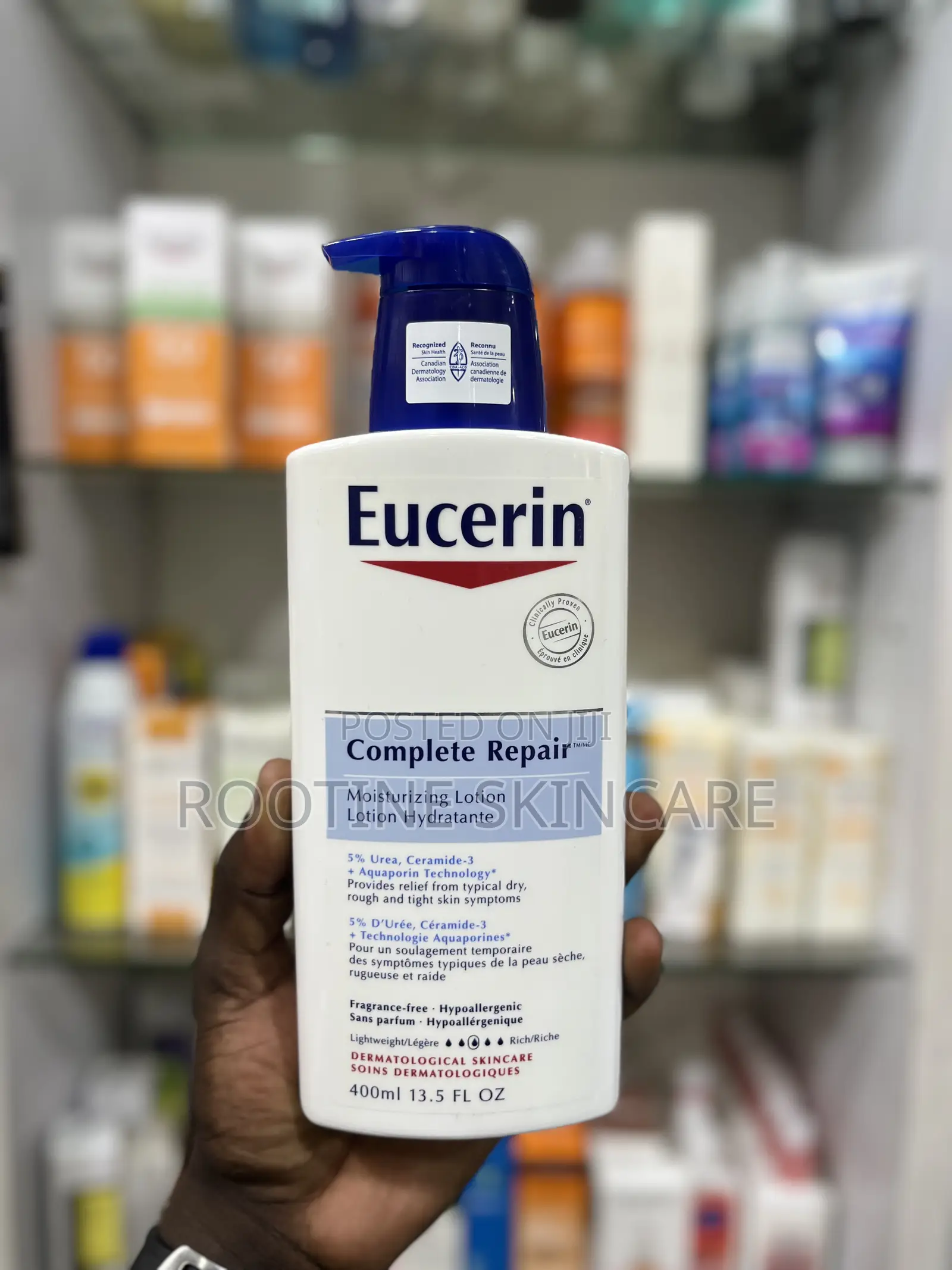 Eucerin Complete Repair Moisturizing Hydrating Lotion 400