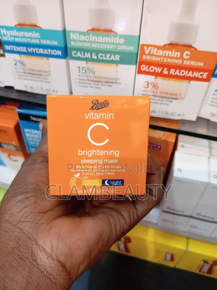 Boots Vitamin C Brightening Sleeping Mask 50ml