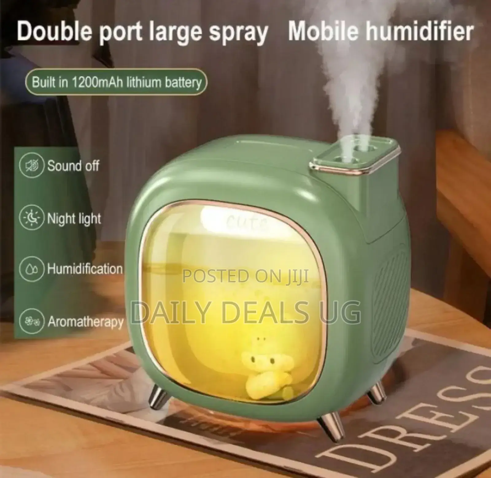 Light and Water Humidifier