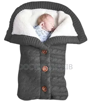 Baby Knitted Receiving Blanket