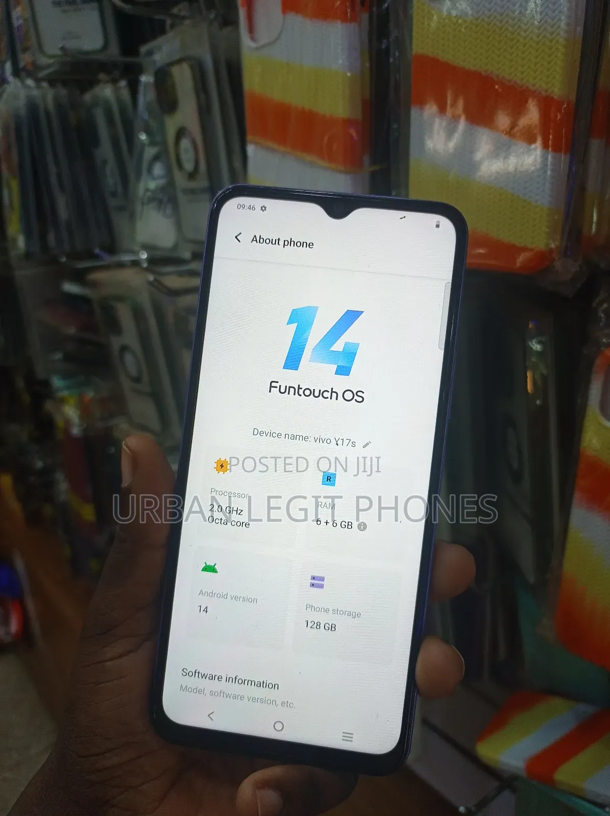 Vivo Y17s 128 GB Purple