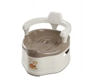 Baby Plastic Potty With Backrest